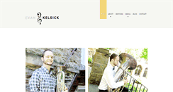 Desktop Screenshot of evankelsick.com